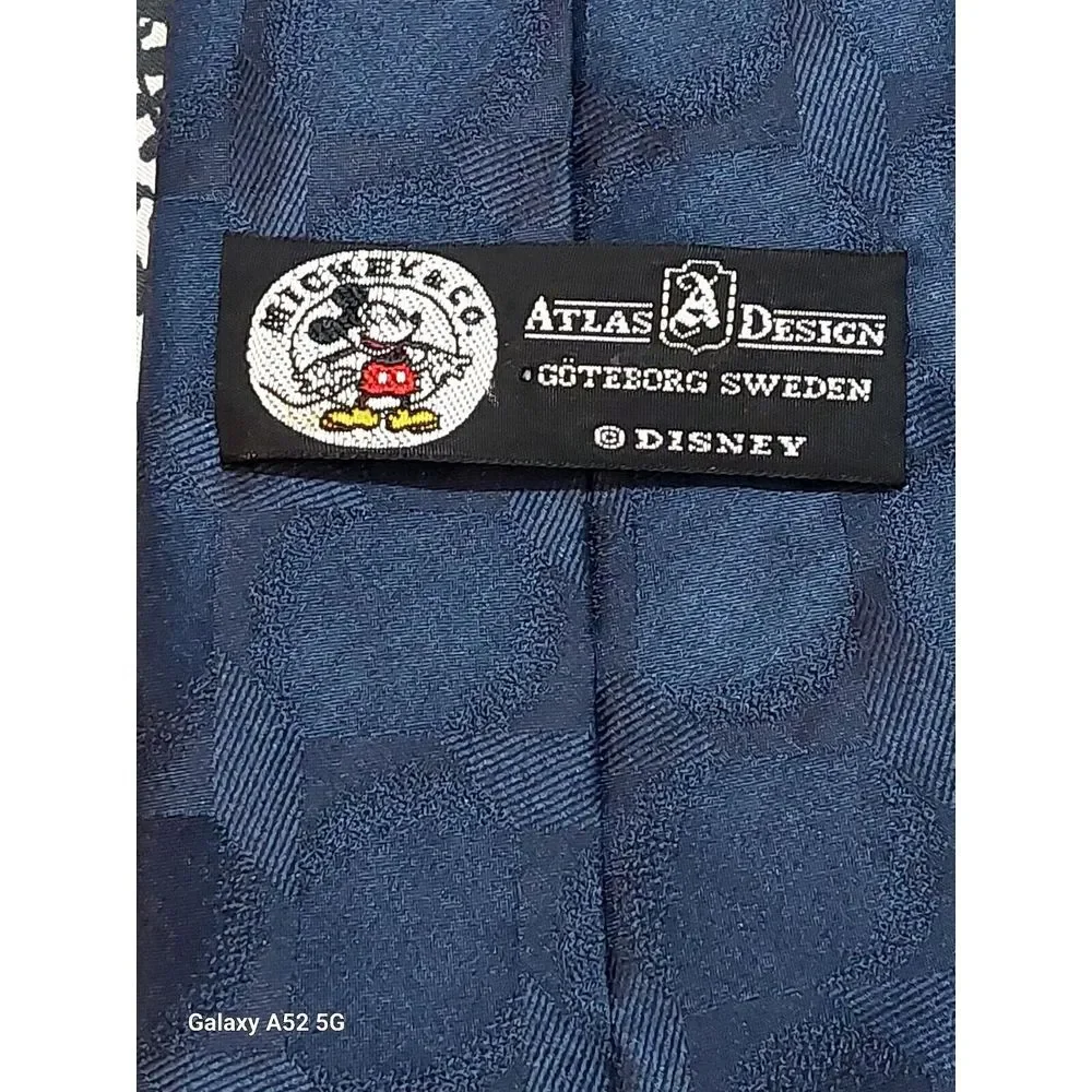 Mickey & Co. Atlas Design Goteborg Sweden Disney Micky‎ Mouse Traffic Light Tie.